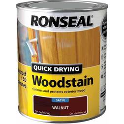 Ronseal 8737 Quick Drying Woodstain Wood Paint 0.75L