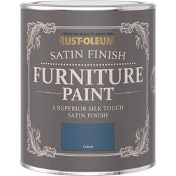 Rust-Oleum Satin Finish 750 Paint &Ndash; Cobalt Metal Paint Blue 0.75L