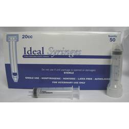 Ideal Luer Lock Syringe Hp 50/Box