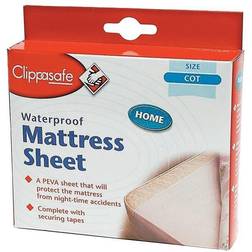 Clippasafe Waterproof Cot Bed Mattress Sheet