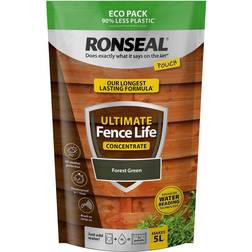 Ronseal Ultimate Fence Life Concentrate Paint Forest Wood Paint Green