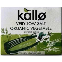 Kallo Organic Very Low Salt Vegetable Stock Cubes
