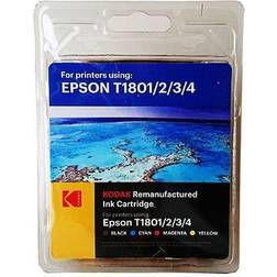 Kodak Remanufactured Epson T1801/2/3/4 Combo