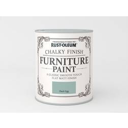Rust-Oleum Chalk Chalky Furniture Paint Sage Green Wood Paint Green 0.75L