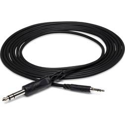 Hosa CMS-105 3.5 TRS to 1/4" TRS Stereo Interconnect Cable 5 Feet