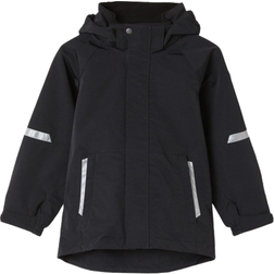 Polarn O. Pyret Kid's Stormy Waterproof School Coat - Black (60501785-198)