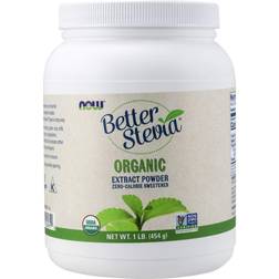 Now Foods Better Stevia Organic Extract Powder 454g 1pack