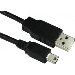 Cables Direct 1.8m USB 2.0 Type A to Mini B