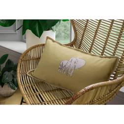 Sophie Allport Elephant Cushion, Mustard