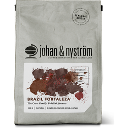 Johan & Nyström beans Brazil Fortaleza 250g