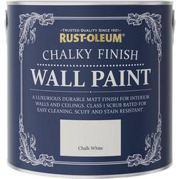 Rust-Oleum Chalky Finish 2.5-Litre &Ndash; Wood Paint White 2.5L