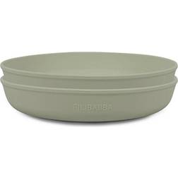 Filibabba Silicone Plate 2-Pack Green (FI-02270)