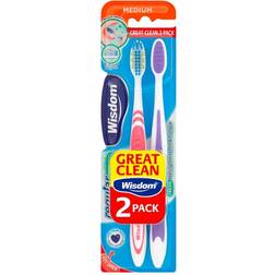 Wisdom Regular Fresh Toothbrush 2 items