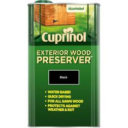 Cuprinol Exterior Wood Preserver BP 5L Wood Paint Black