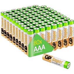 GP Batteries Super AAA battery Alkali-manganese 1.5 V 80 pc(s)