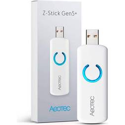 Aeon Labs Aeotec Z-Stick Gen5 Plus, Z-wave Plus USB to Create Z-Wave Gateway, Zwave Hub Controller Pro 2020 SmartStart and S2 Enabled, Works with Raspberry Pi