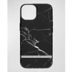 Richmond & Finch Black Marble Antimicrobial Case, iPhone 14 Black