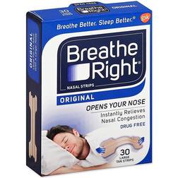 GSK Breathe Right Nasal Strips Original Large 30pcs