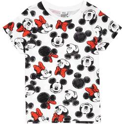 Disney Mickey & Minnie Mouse All-Over Print T-Shirt