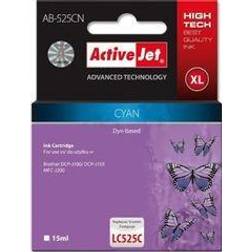 ActiveJet ink for Brother LC525C-Compatible-Dye-based