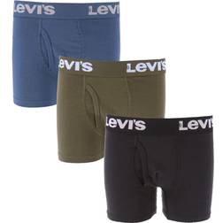 Levi's Boy's Boxer Briefs 3-pack - Black/Black (864260007)