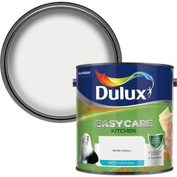 Dulux Easycare Kitchen Matt Emulsion Paint Wall Paint, Ceiling Paint White 2.5L