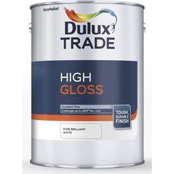 Dulux Trade High Gloss Wood Paint Pure Brilliant White 1L