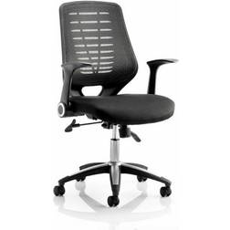 Dynamic Relay Chair Airmesh Seat Black Back With Arms OP000115 60463DY