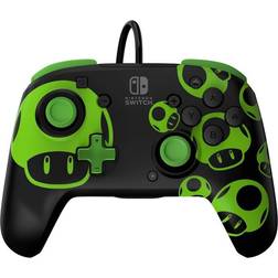 PDP REMATCH Wired Controller: 1-Up Glow in the Dark