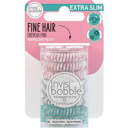 invisibobble For Fine Hair Extra Slim Value Pack 8 pack