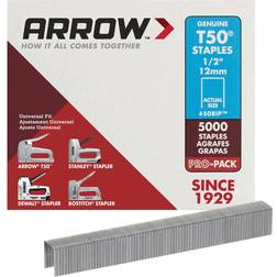 Arrow T50 Heavy Duty Staples 1/2" 5000pcs
