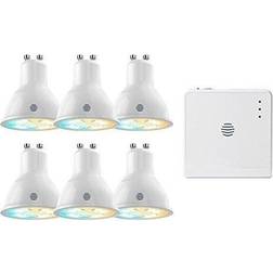 Hive Uk7002505d Gu10 Tuneable 6pk With Hub