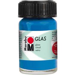 Marabu Glas Glass Paint 15ml Gentian