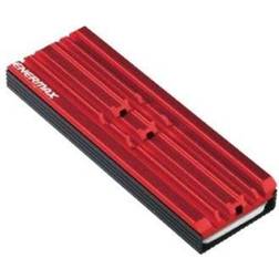 Enermax SSD heatsink aluminium rouge