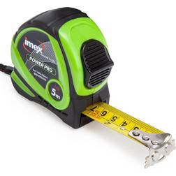 Imex 006-PP0525 Power Pro Double Sided Tape Measure 5m Measurement Tape
