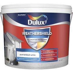 Dulux Weathershield Cement Paint Pure Brilliant White 10L