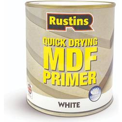 Rustins Quick Drying MDF Primer White Wood Protection White