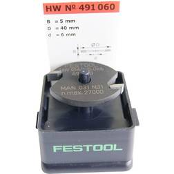 Festool 491060 Disk Groove Cutter, Multicolour