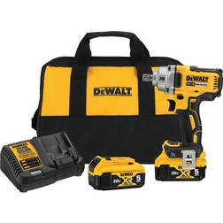 Dewalt 20V MAX* Tool Connect 1/2" Mid-Range Impact Wrench with Detent Pin Anvil Kit