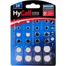 Hycell Alkaline and Lithium Button/Coin Cell Set