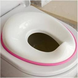 Potty Training Seat for Girls Fits Round & Oval Toilets Includes Free Storage Hook Jool Baby