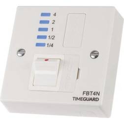 Timeguard Electronic 4 Hour Boost Timer and Fused Spur FBT4N