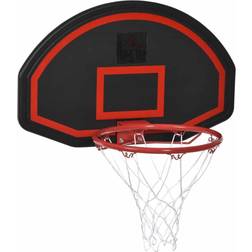Homcom Basketball Hoop Backetboard And Red Rim Combo Kit W/ Pe Net