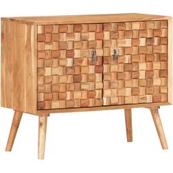 vidaXL Solid Acacia Wood Sideboard 75x65cm