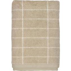 Mette Ditmer Tile Stone Bath Towel Beige, White