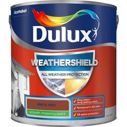 Dulux Weathershield All Weather Protection Smooth Masonry Paint 2.5L Wall Paint Black