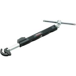 Ridgid 1-1/4 in. Adjustable 10 in. to 17 in. Telescoping LED Lit Basin Pipe Wrench for Faucet Install and Repair Pipe Wrench