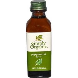 Simply Organic Peppermint Flavor 6x2 Oz