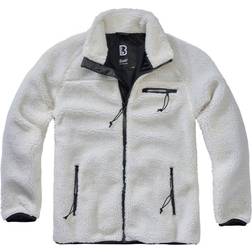 Brandit Teddy Fleece Jacket Men - White