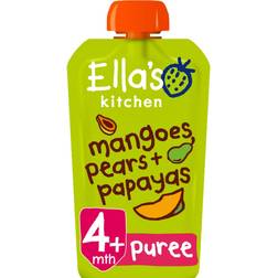 Ella s Kitchen Mangoes, Pears and Papayas Puree 120g 1pack